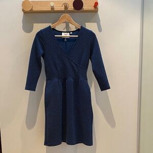 HD • In Paris • Blue Wrap Style Dress